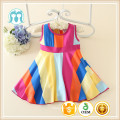 Roupa de férias Wholesal Beach Wear Mais Recente Design Casual Girl Dress Party Fantasia Crianças Menina Vestido